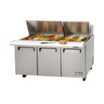 Migali C-SP72-30BT-HC 72 7/10" Sandwich/Salad Prep Table w/ Refrigerated Base