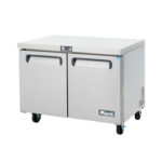 Migali C-U48F-HC 48 1/5" W Undercounter Freezer w/ (2) Sections & (2) Doors, 115v