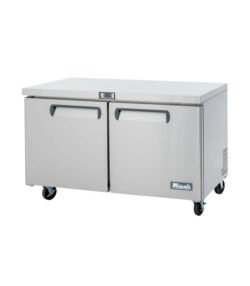 Migali C-U60F-HC 60 1/5" W Undercounter Freezer w/ (2) Sections & (2) Doors