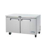 Migali C-U60R-HC 60 1/5" W Undercounter Refrigerator w/ (2) Sections & (2) Doors, 115v