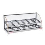 Tita FWDE2-37 | Vitrina calentadora de alimentos de 37'' - Doble estante - Línea económica