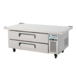 Migali C-CB52-60-HC 60 1/2" Chef Base w/ (2) Drawers -Extended top