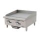 Migali C-G24T 24" Gas Griddle w/ Thermostatic Controls - 1" Steel Plate, Convertible