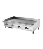 Migali C-G48 48" Gas Griddle w/ Manual Controls - 3/4" Steel Plate, Natural Gas