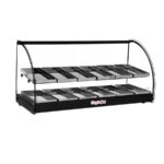 Vitrina calentadora de alimentos Tita FWD2-36BL de 36'' - (2) estantes