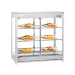 Tita HMC-PT | Vitrina calefactada de autoservicio de 31 1/2" para mostrador - (3) estantes