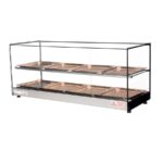 Tita FWDS2-43-8P |43  5/16" Full Service Countertop Heated Display Case - (2) Shelves,