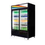 Atlas Air | 45 cu/ft Glass Door Merchandiser Refrigerator