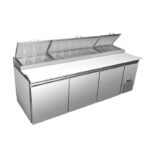 Atlas Air | Refrigerador de 93” con mesa de preparación para pizza