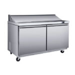 Refrigerador Atlas Air Mega Top de 60" para preparación de sándwiches