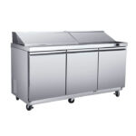 Refrigerador para preparación de sándwiches Atlas Air de 72" de ancho