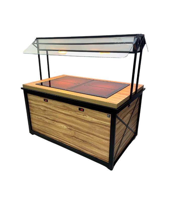 Glasart Integrated Heated Buffet