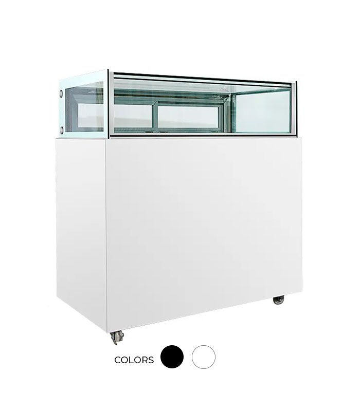 MM860V | Showcase refrigerator with drawers