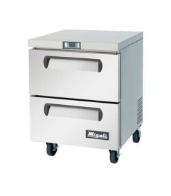 Migali C-U27F-D-HC 27″ Under-counter & Work Top Freezer with Drawers