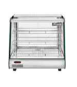 Migali C-HCT27 27” Heated Countertop Display Case 4.5 cu-ft. Stainless Steel