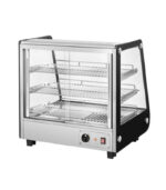 Migali C-HCT27 27” Heated Countertop Display Case 4.5 cu-ft. Stainless Steel