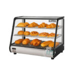 Migali C-HCT27 27” Heated Countertop Display Case showcasing hot food