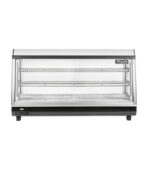 Migali C-HCT36-S 36” Heated Countertop Display Case 4.8 cu. ft. Stainless Steel