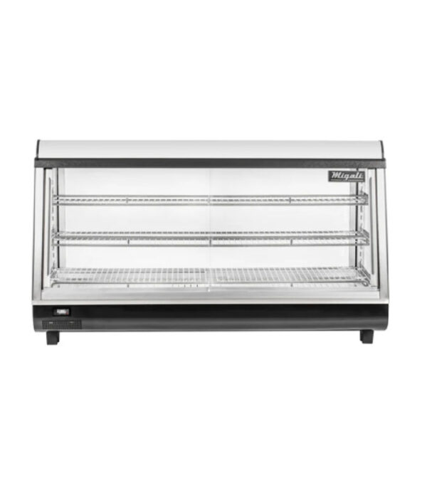 Migali C-HCT36-S 36” Heated Countertop Display Case 4.8 cu. ft. Stainless Steel