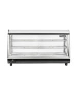 Migali C-HCT48-S 48” Heated Countertop Display Case 6.5 cu. ft. Stainless Steel