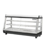 Migali C-HCT48-S 48” Heated Countertop Display Case 6.5 cu. ft. Stainless Steel