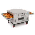 Horno de pizza eléctrico comercial con transportador Migali MSP-3848 Speedino® de 79″