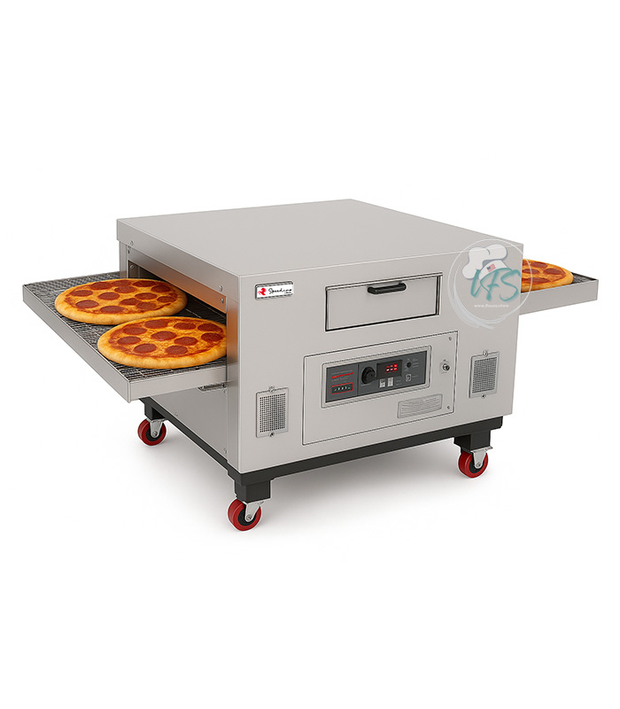 Migali MSP-3848 Speedino® 79″ Commercial Electric Conveyor Pizza Oven