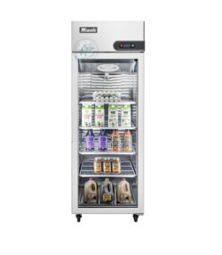 Migali C-1RG-HC One Section Door Glass Reach-In Refrigerator