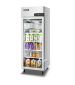 Refrigerador de una sección con puerta de vidrio Migali C-1RG-HC
