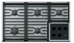 wolf transitional gas cooktop 36″ stainless steel